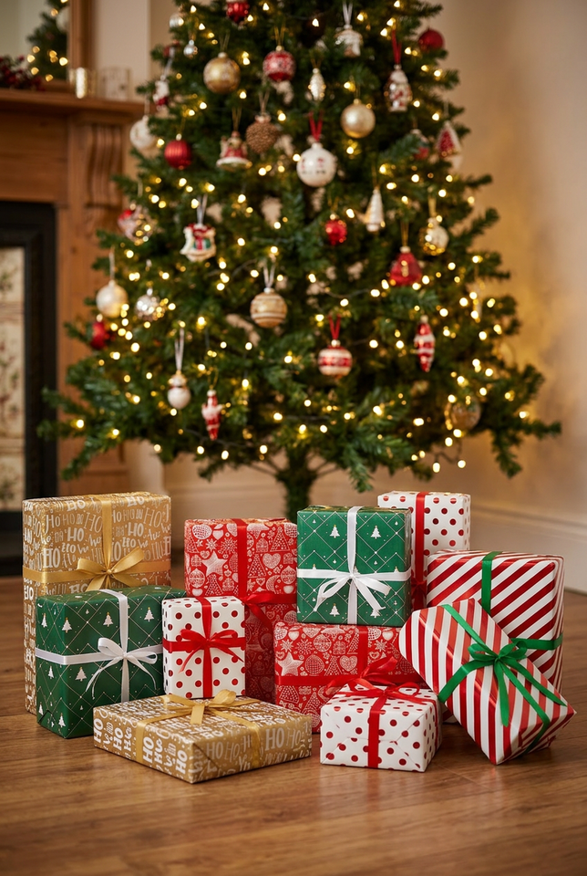 Christmas wrap